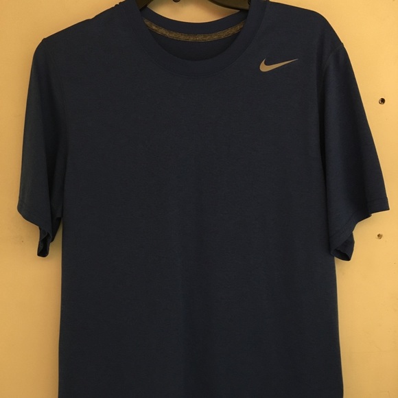 Nike DRI FIT LEGEND TEE Royal Blue Men’s SMALL - Picture 1 of 4